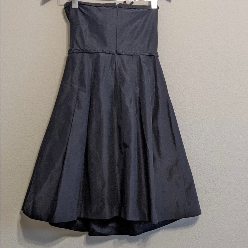 Lilly Pulitzer black strapless dress